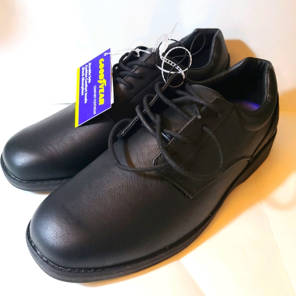 Goodyear Men's Shoes Carlton Black Size 11W